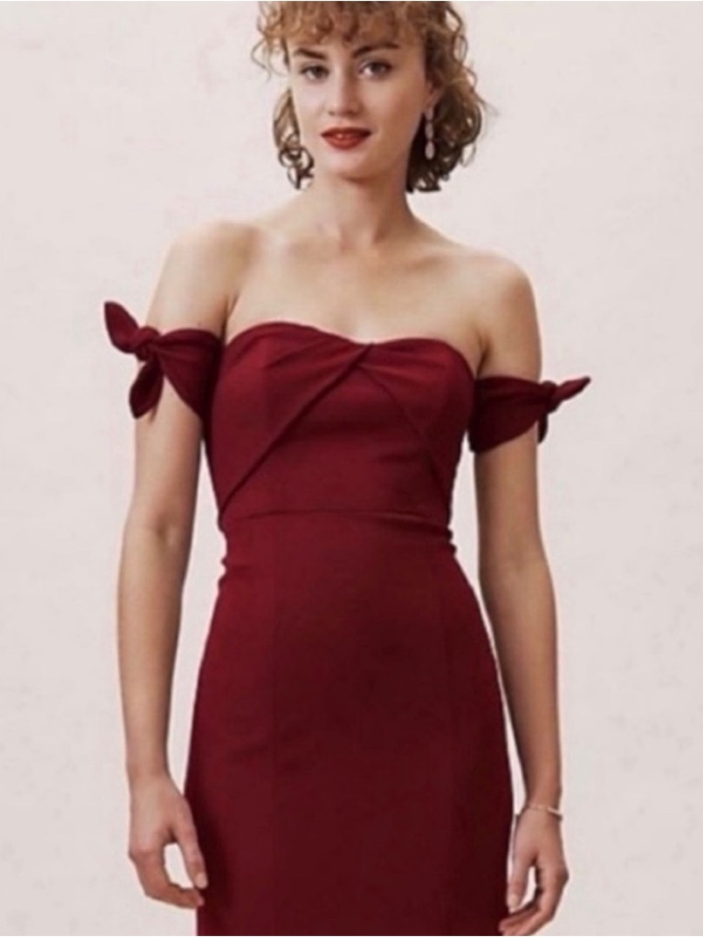 Anthropologie BHLDN Delilah Strapless Maxi Dress Gown Plus Size 16 NWT - Picture 2 of 9